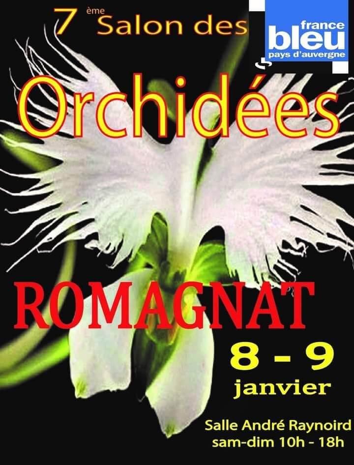 Exposition d'orchidées Romagnat 9-janvier-2022