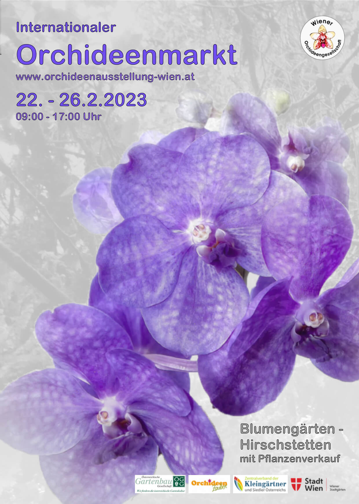 Orchidées à viennes du 22 au 26 février 2023