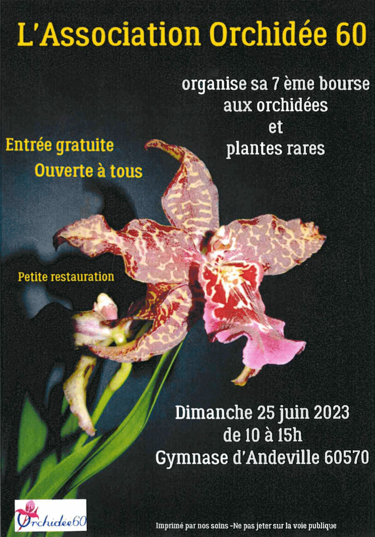 Exposition orchidées 60 - 2023