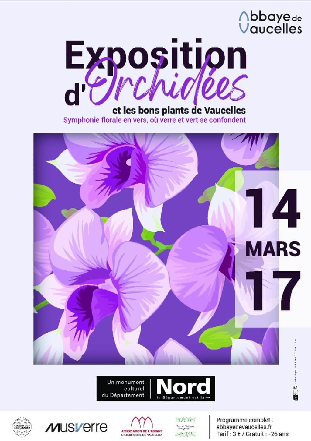 Exposition orchidées de Vaucelles 2024