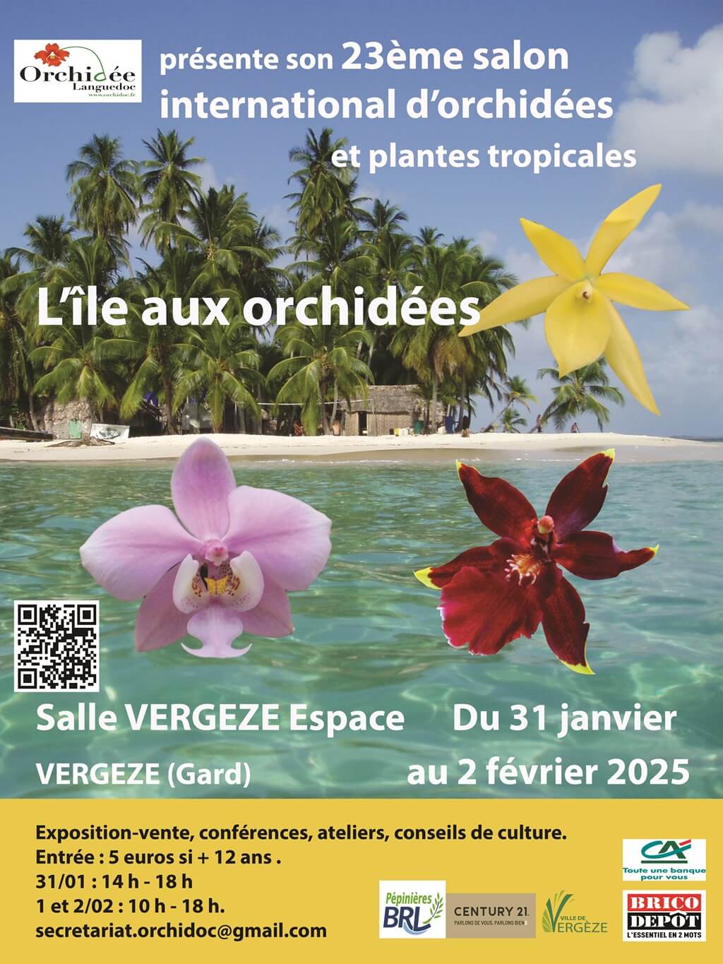 affiche d'exposition-d'orchidees à vergeze 02-2025