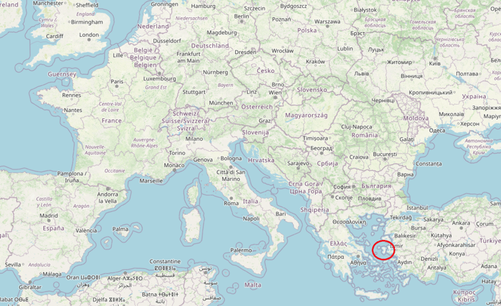 2026 voyage à Chios en Grèce
