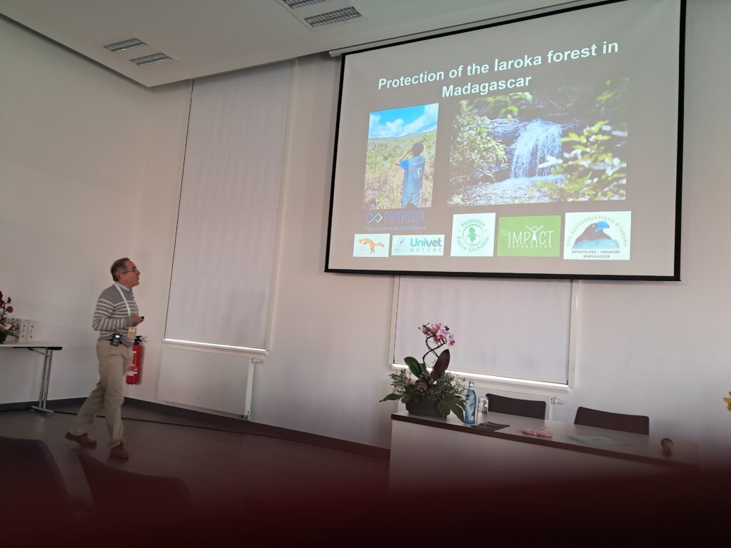 Présentation du président de FFO - forêt de Iaroka