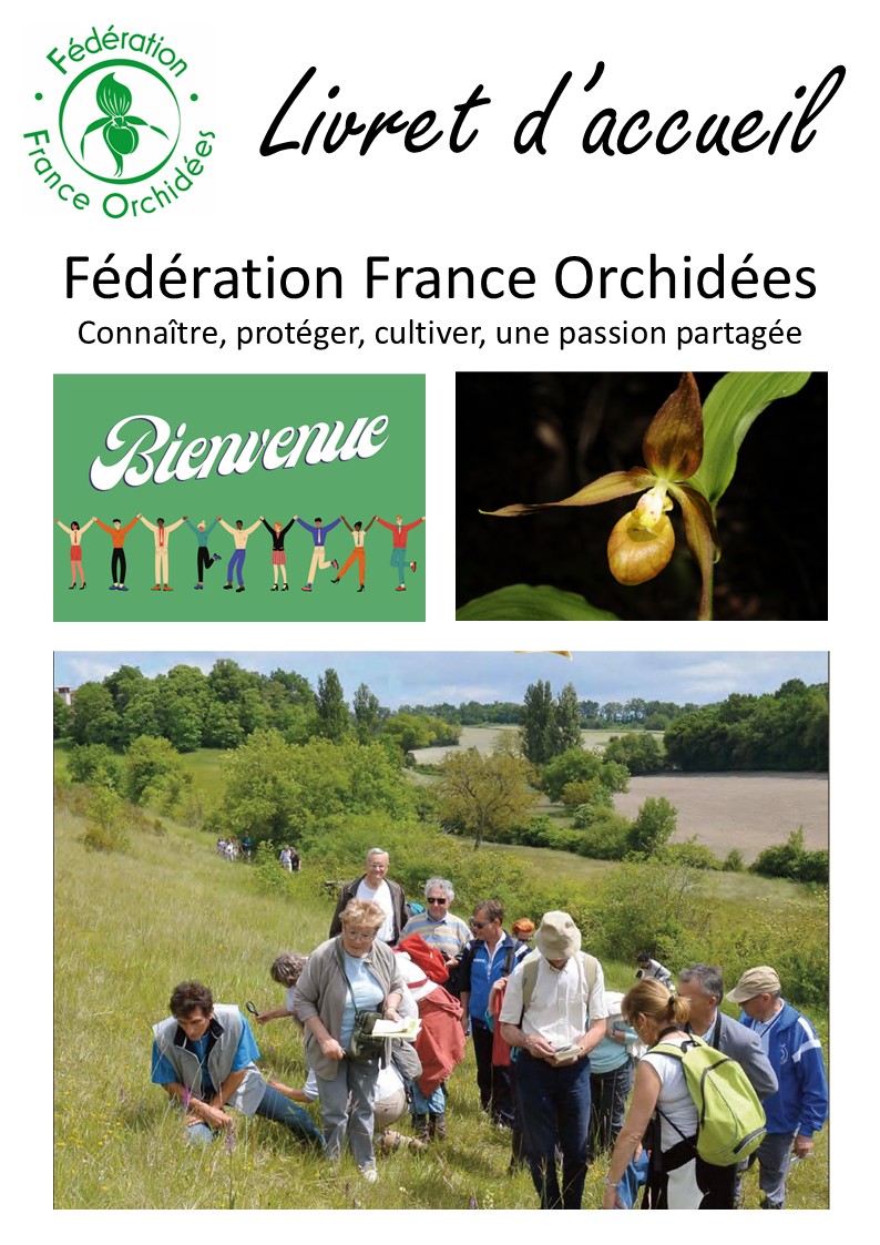 Livret d'accueil de la Fédération France Orchidées - FFO